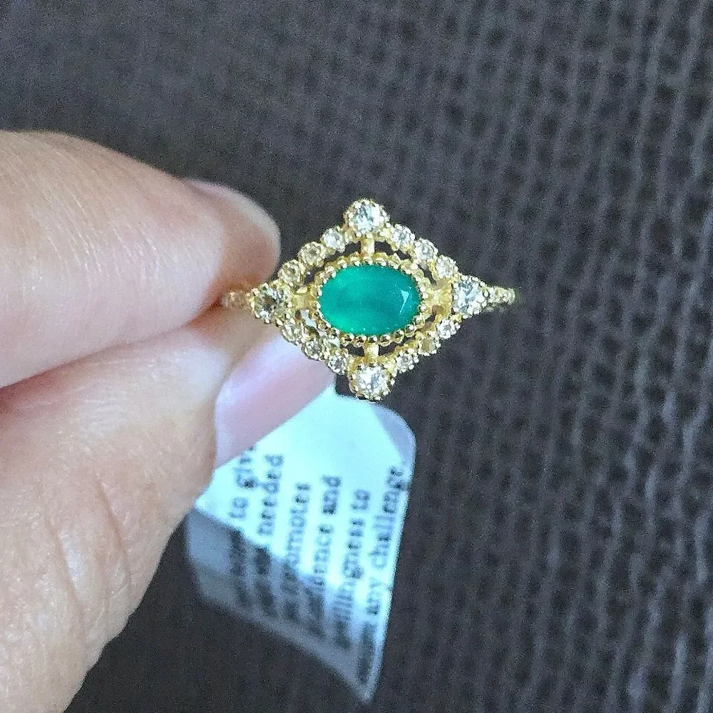 Shivam Green💚 Onyx Ring💍 - NWT